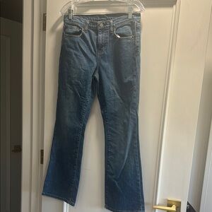 Ralph Lauren Blue Flare Wide Leg Jeans